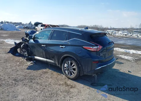 2016 Nissan Murano S из США, поврежденный, VIN 5N1AZ2MH0GN160023